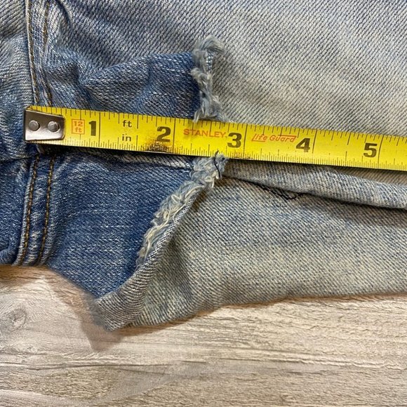 Abercrombie & Fitch Low Rise Jean Shorts - Picture 4 of 6